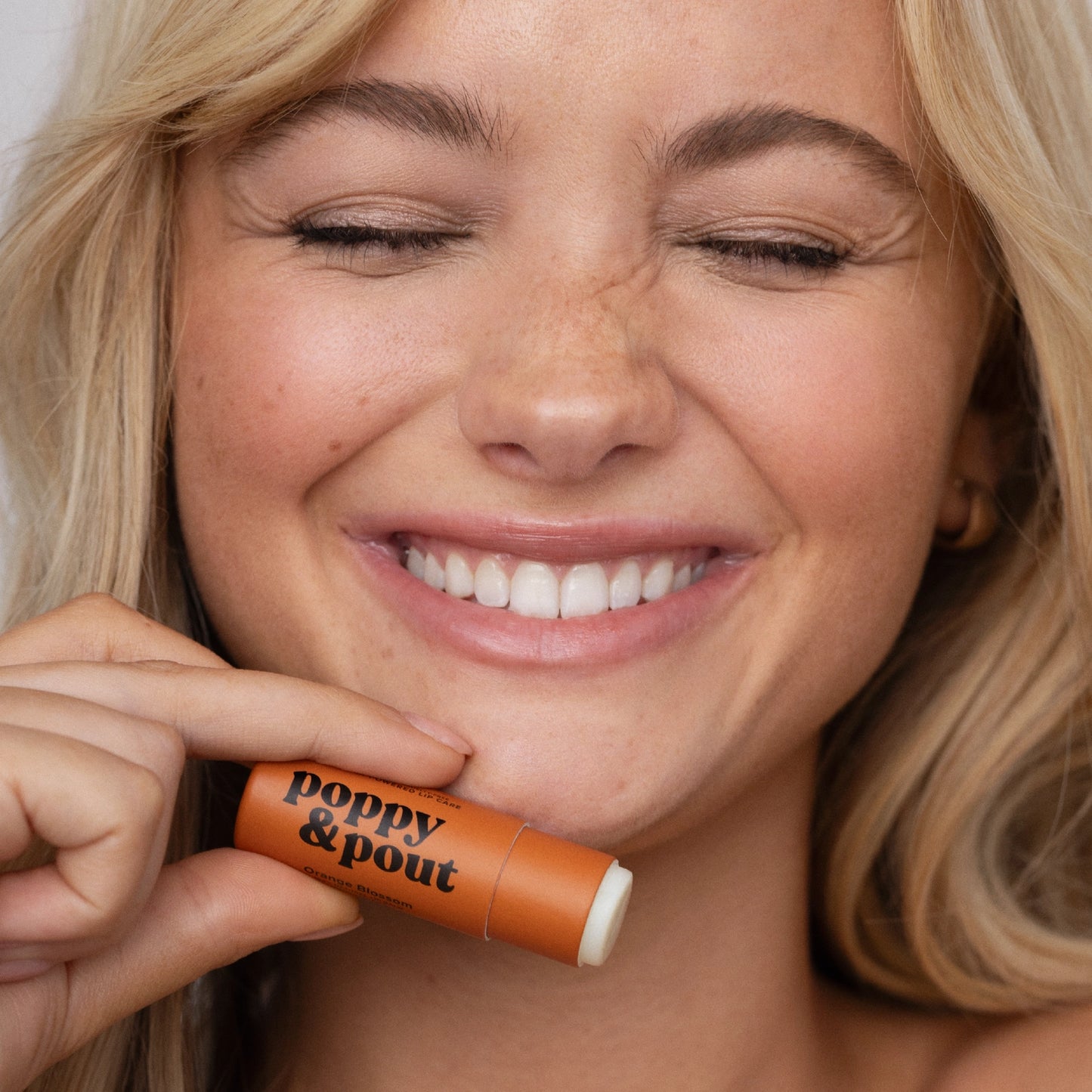 Poppy & Pout Lip Balm: Orange Blossom