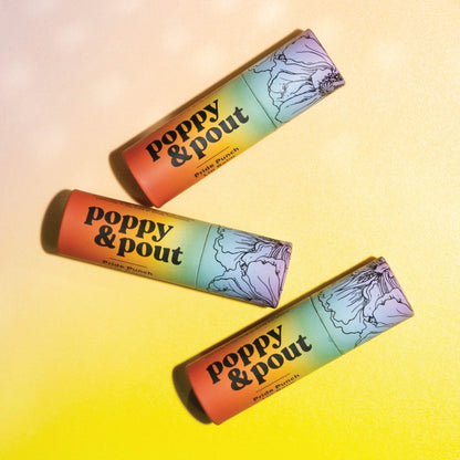 Poppy & Pout Lip Balm: Pride Punch (Limited Edition)