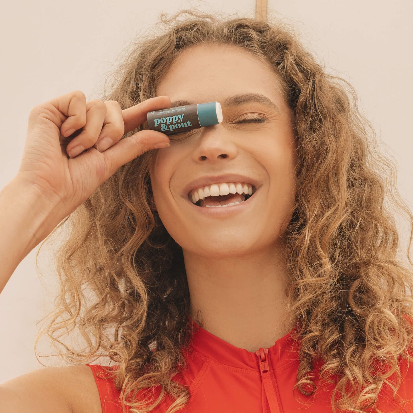 Poppy & Pout Lip Balm: Retro Surf, Coconut Coast