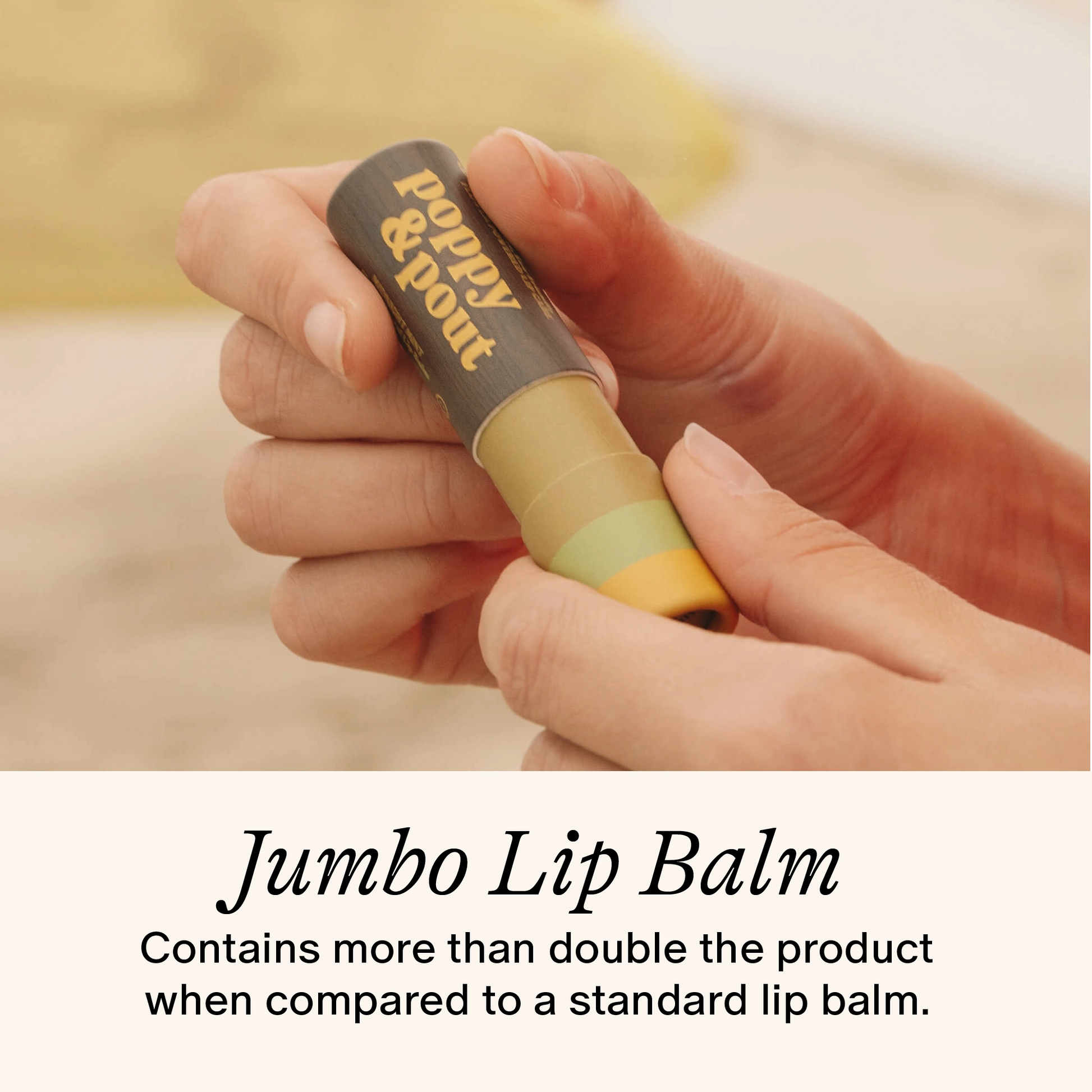 Poppy & Pout Lip Balm: Retro Surf, Midnight Mint