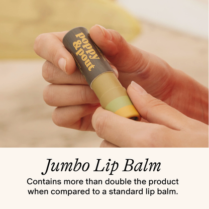Poppy & Pout Lip Balm: Retro Surf, Midnight Mint