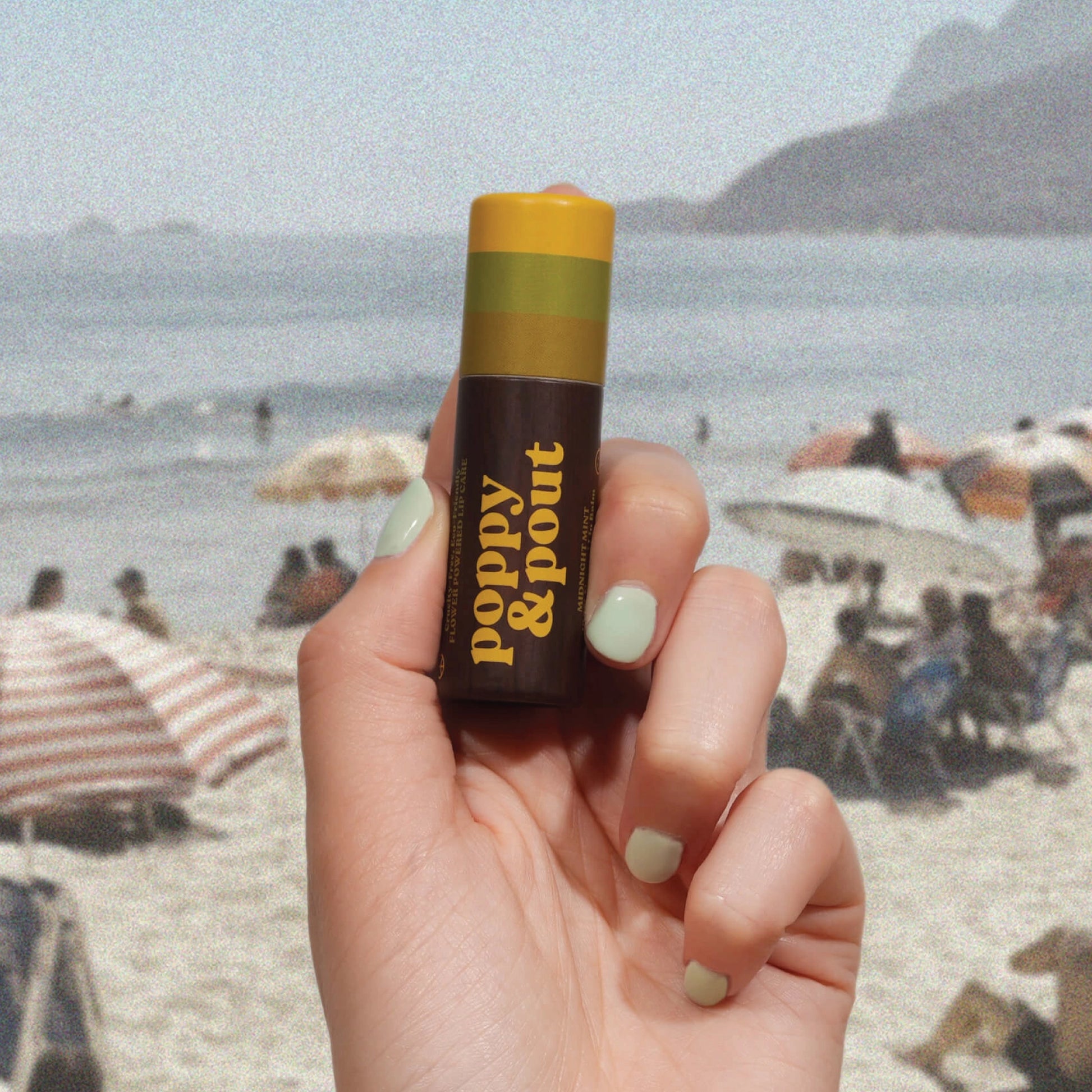 Poppy & Pout Lip Balm: Retro Surf, Midnight Mint