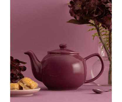 Price & Kensington Teapot: 6 Cup, Deep Magenta