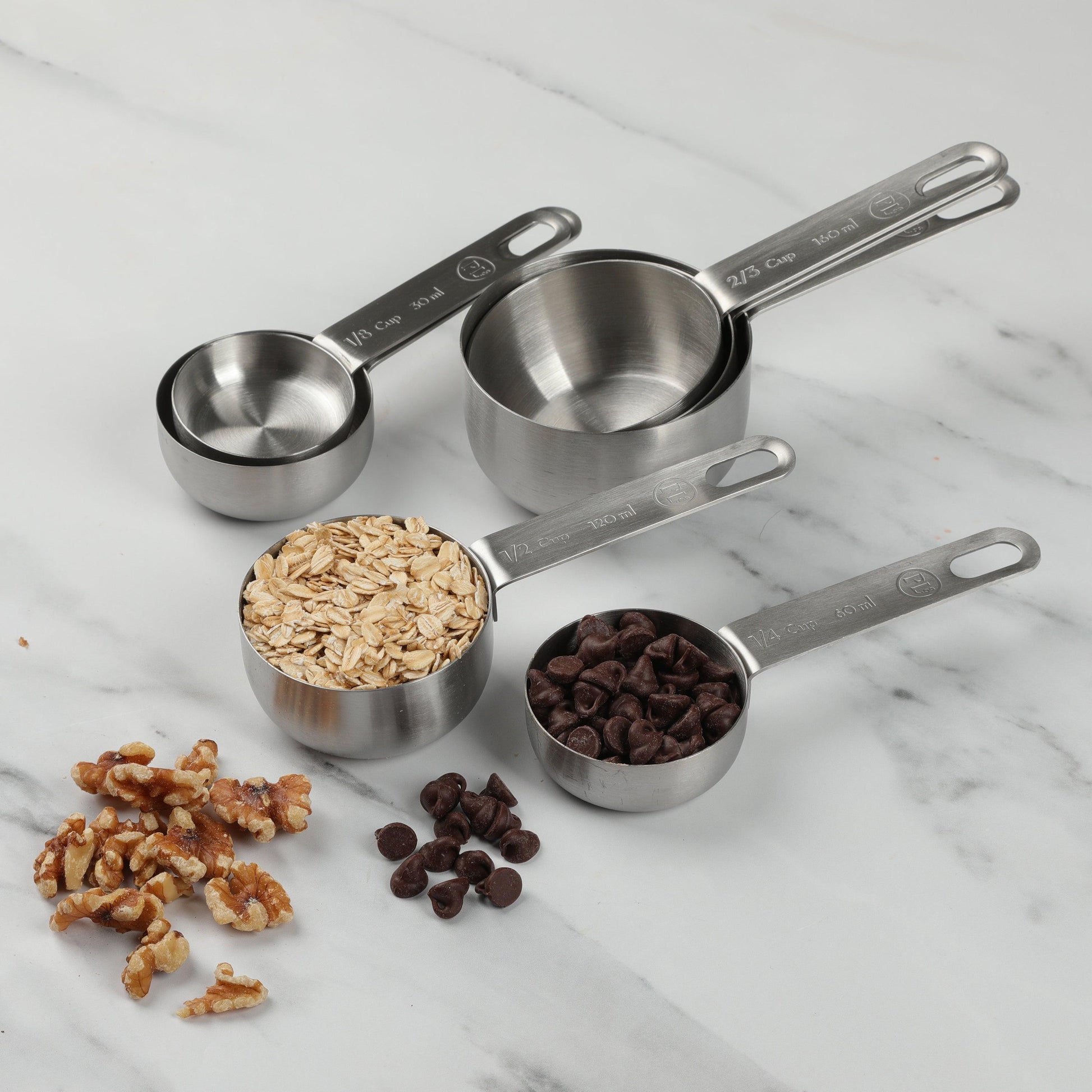Progressive Intl. Stainless Steel Measuring Cup Set