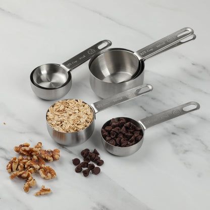 Progressive Intl. Stainless Steel Measuring Cup Set