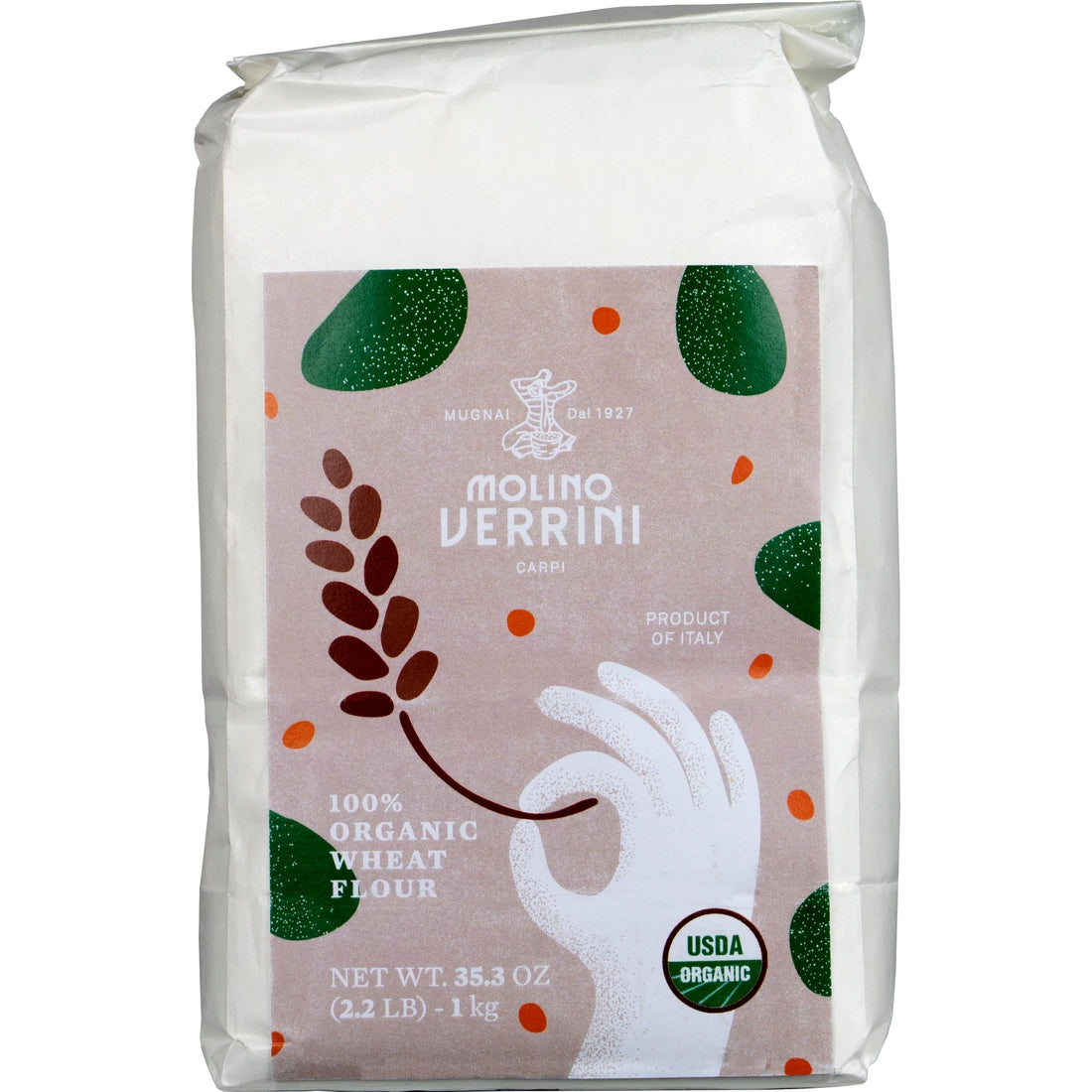 Molino Verrini 100% Organic Type "0" Flour