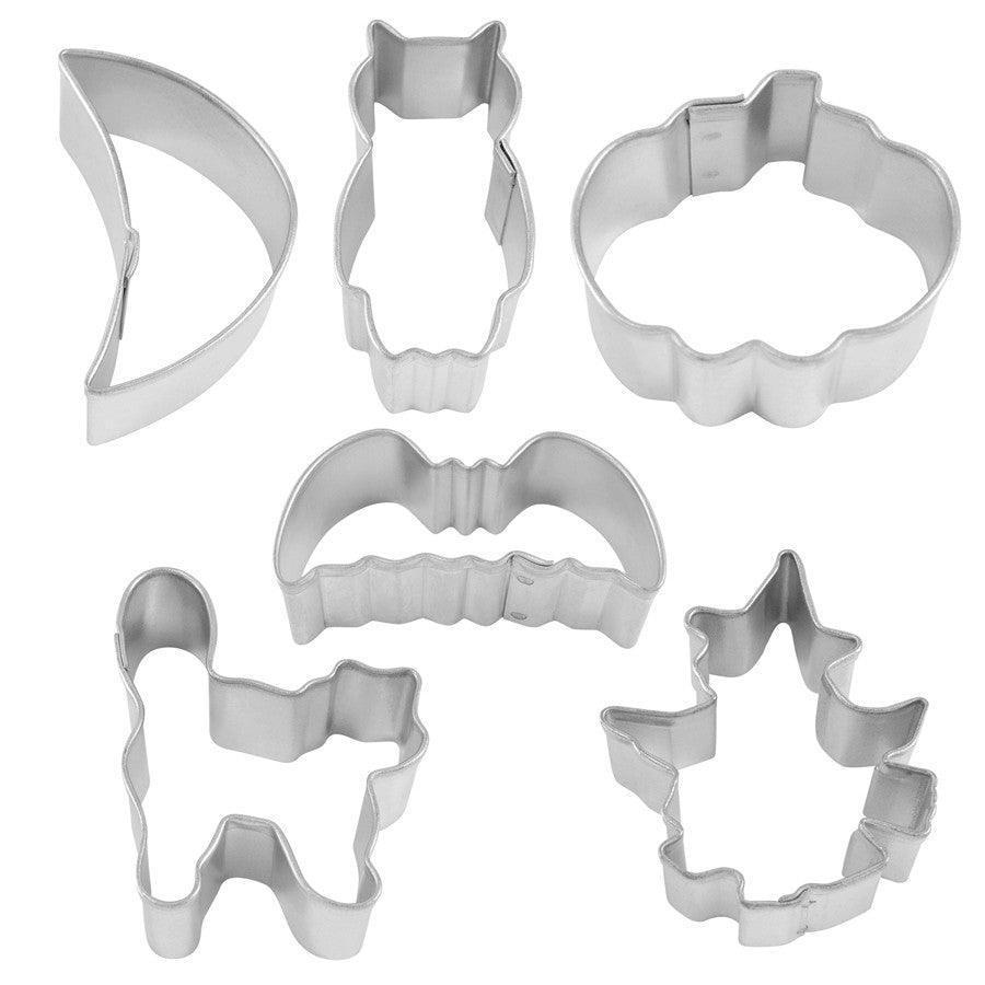 R&M Mini Cookie Cutters (Set of 6): Halloween