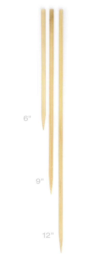 RSVP Flat Bamboo Skewers, 9"