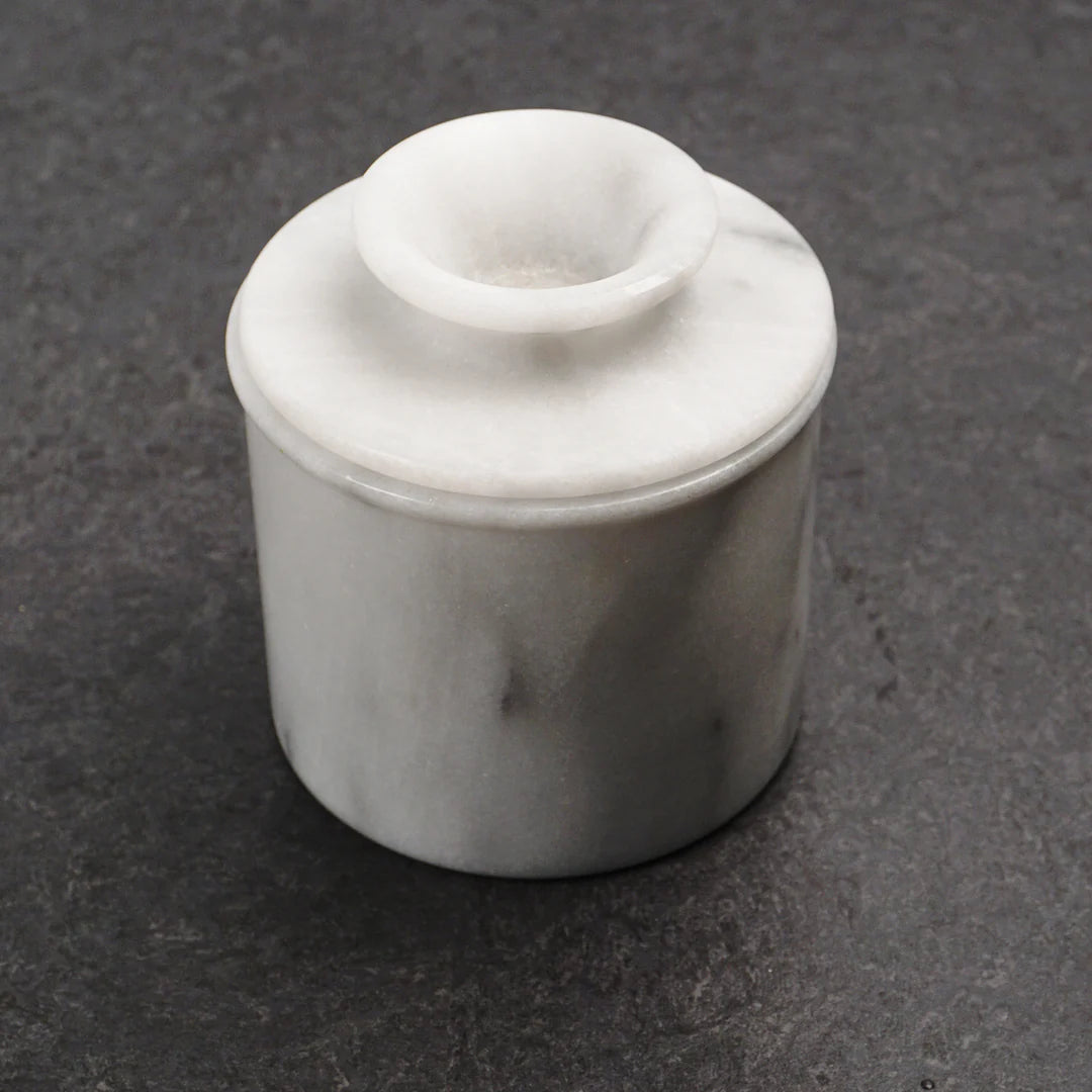 RSVP French Butter Keeper: Marble
