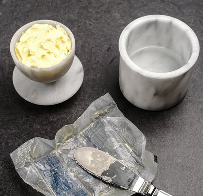 RSVP French Butter Keeper: Marble