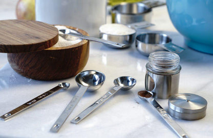 RSVP Measuring Spoons: Round, Set of 5