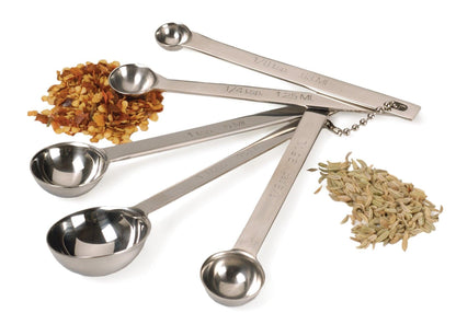 RSVP Measuring Spoons: Round, Set of 5