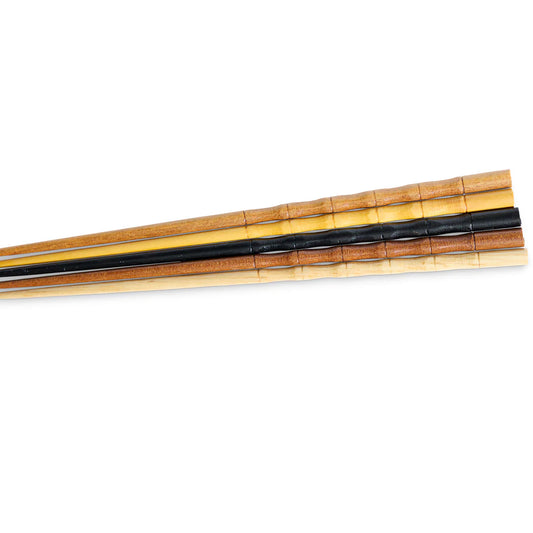 RSVP Mixed Wood Chopsticks (5 Pairs)