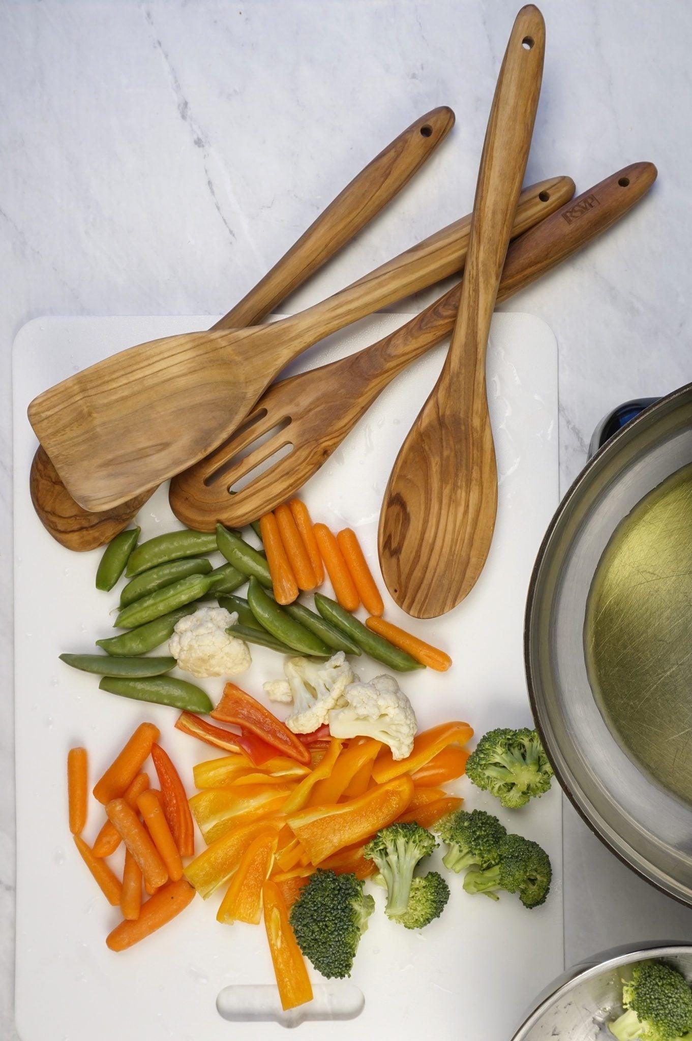 RSVP Olive Wood Utensils