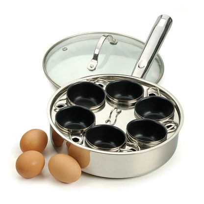 RSVP Poach Pan: 6 Egg