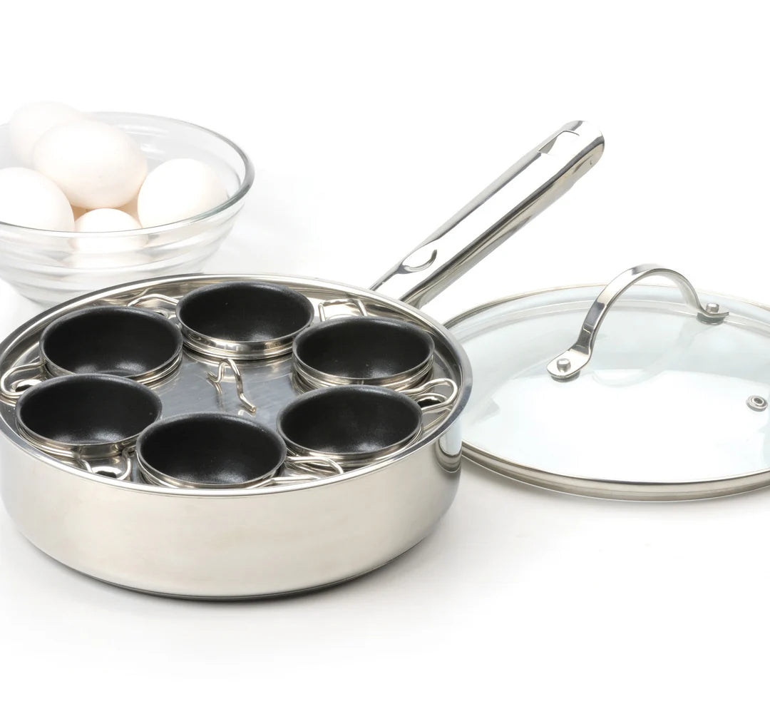 RSVP Poach Pan: 6 Egg