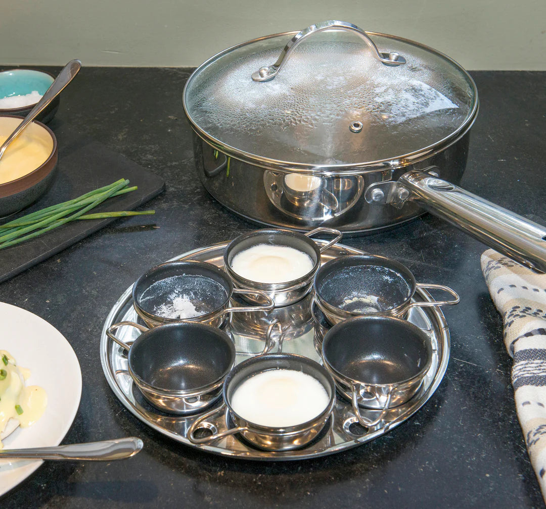 RSVP Poach Pan: 6 Egg