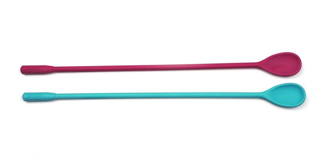 RSVP Silicone Stir Spoons - Set of 2
