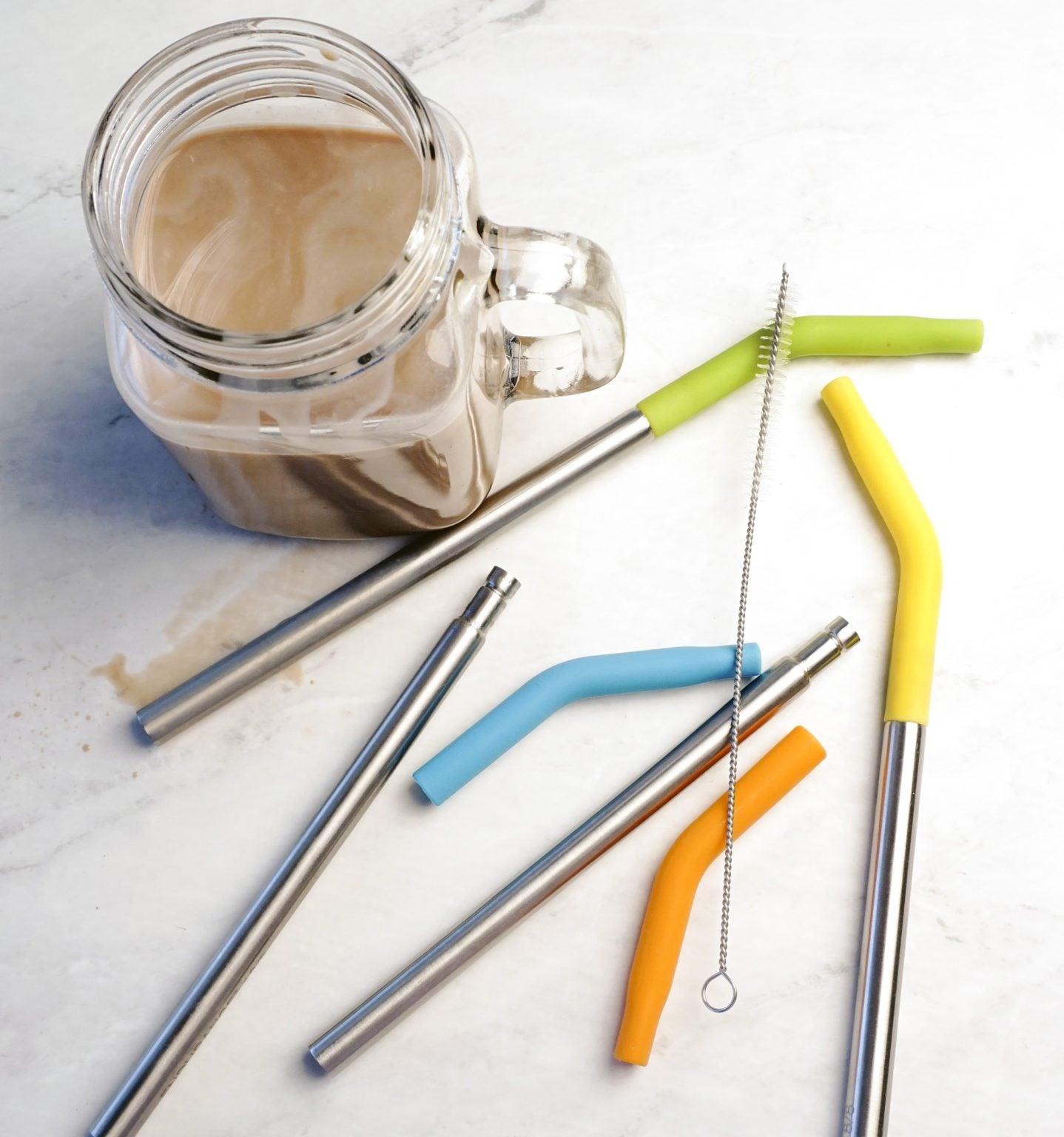 RSVP Silicone Tip Straws