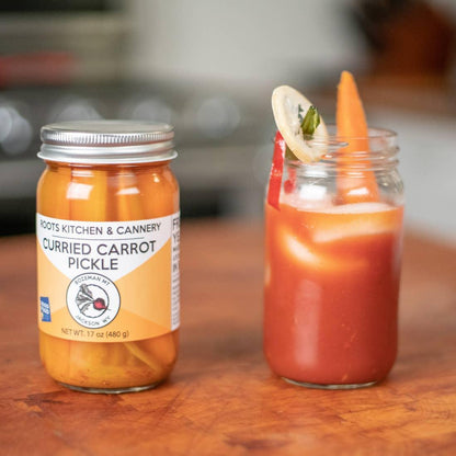 Roots Kitchen & Cannery Curried Carrot Pickles