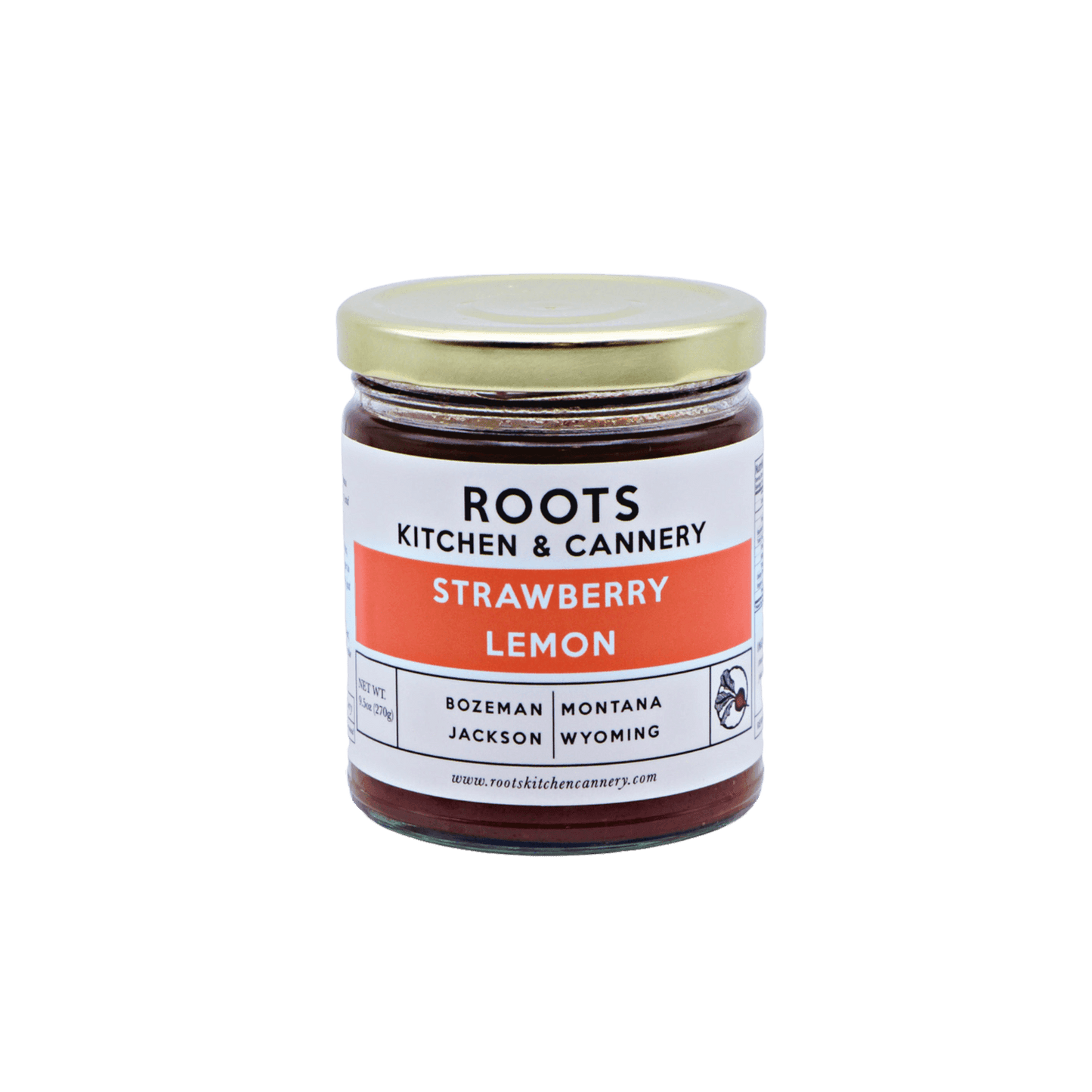 Roots Kitchen & Cannery Strawberry Lemon Jam