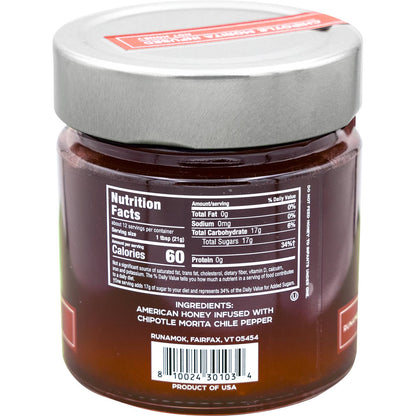 Runamok Chipotle Morito Infused Hot Honey