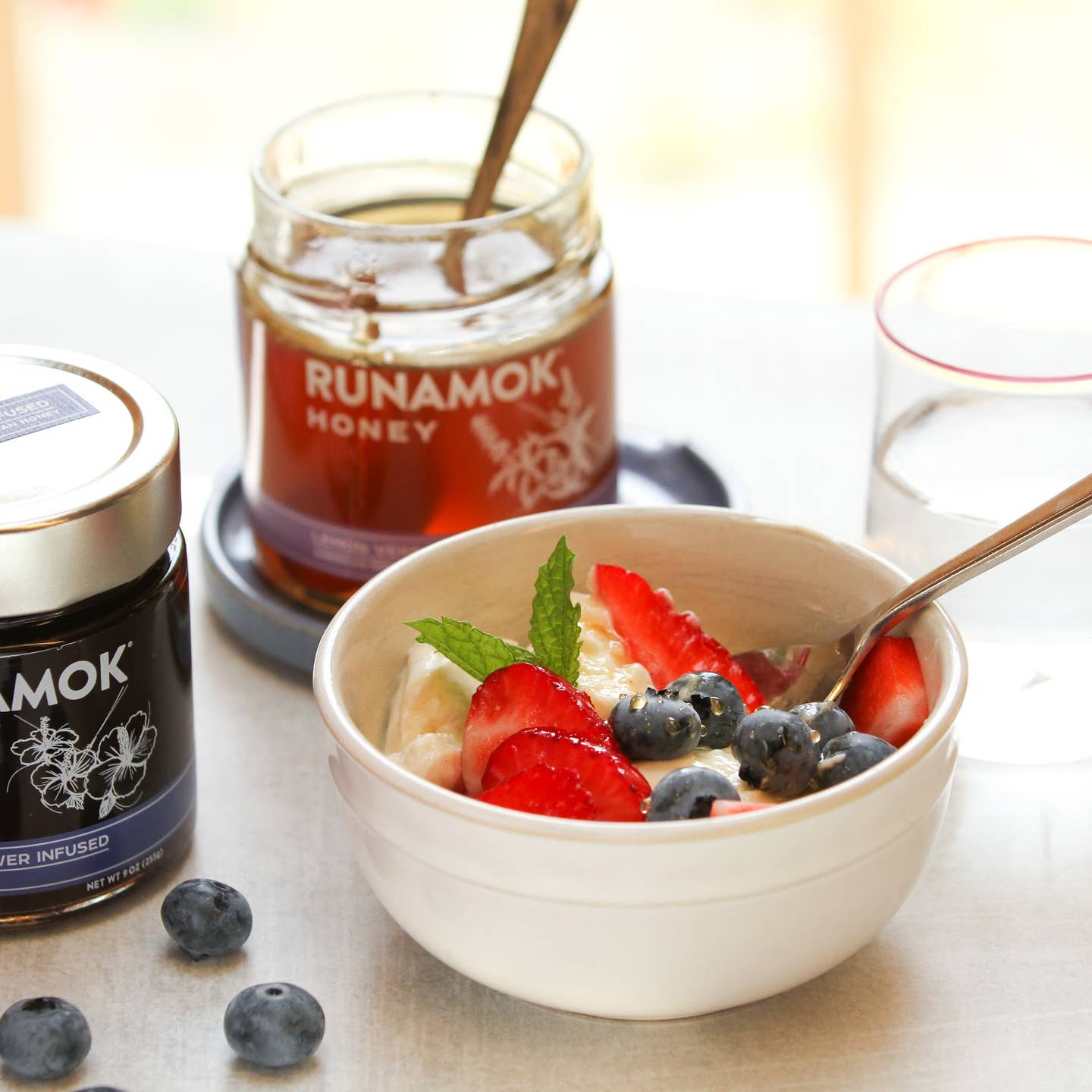 Runamok Lemon Verbana Infused Honey