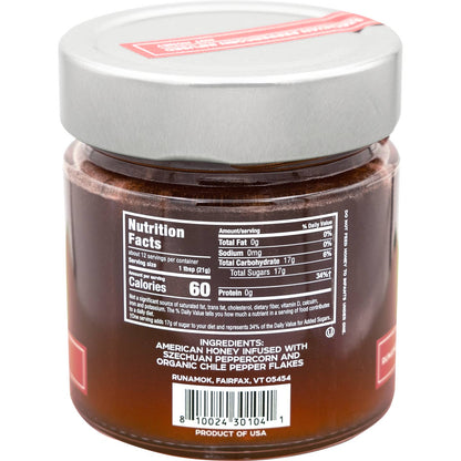 Runamok Szechuan Peppercorn Infused Hot Honey