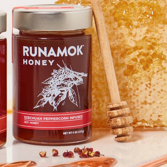 Runamok Szechuan Peppercorn Infused Hot Honey