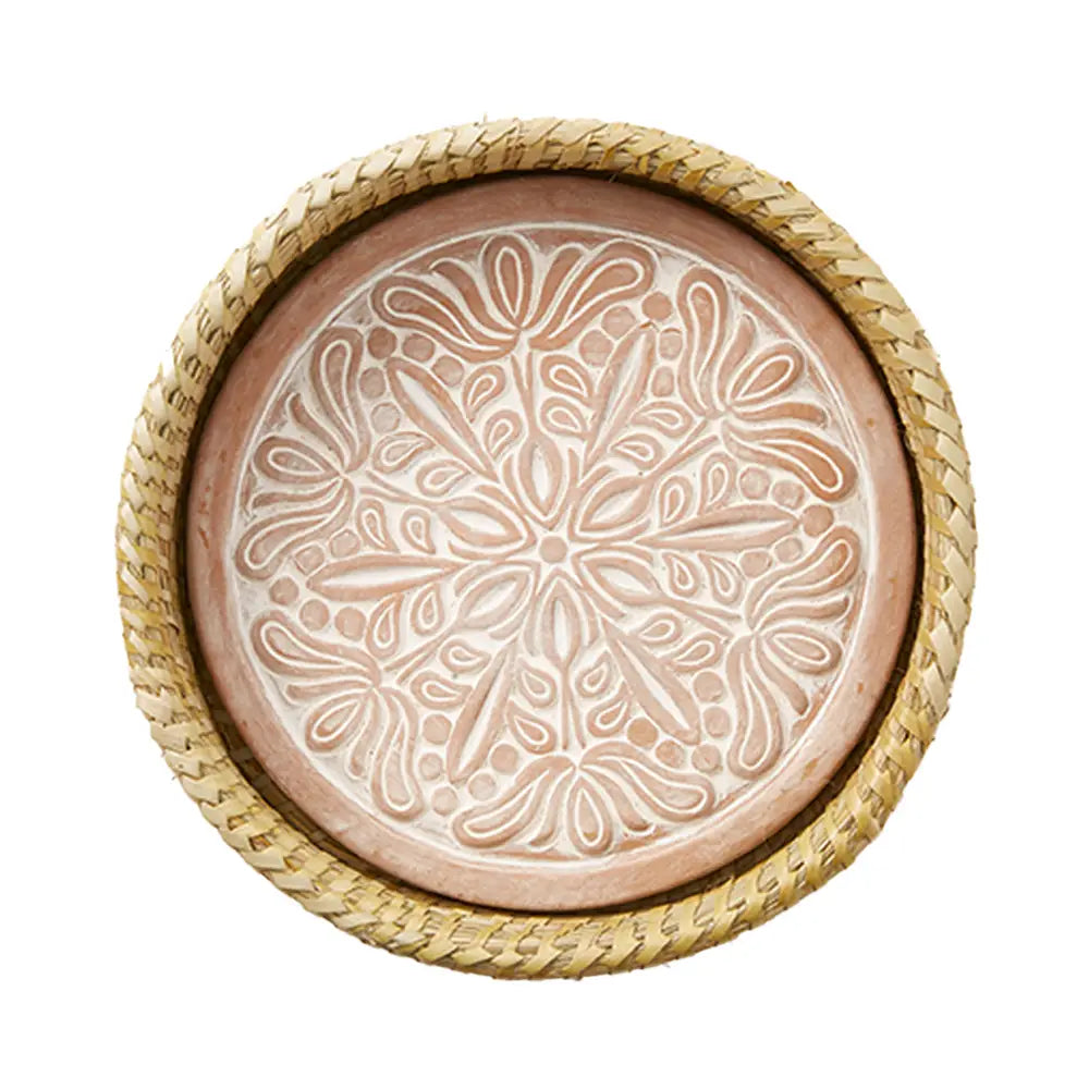 SERVV Bread Warmer Basket: Lotus