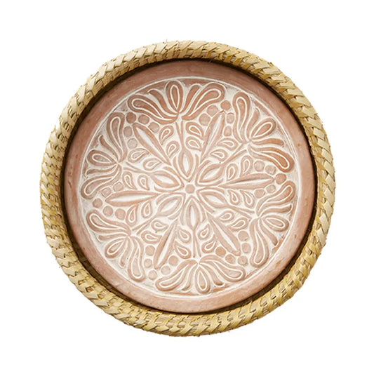 SERVV Bread Warmer Basket: Lotus