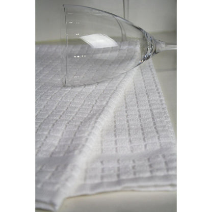 Samuel Lamont Poli-Dri Cotton Tea Towel: White