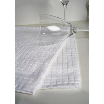 Samuel Lamont Poli-Dri Cotton Tea Towel: White