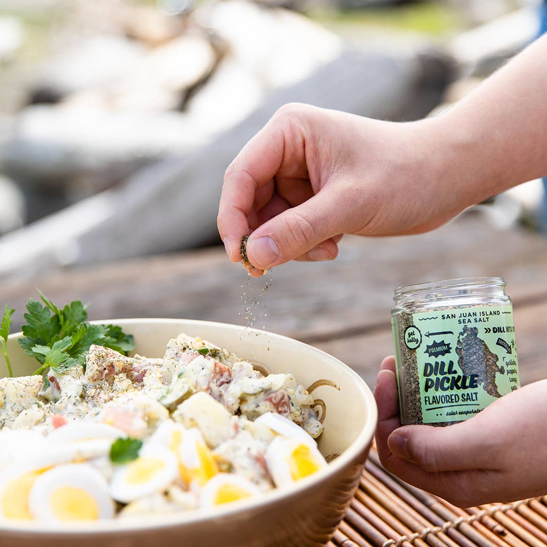 San Juan Island Sea Salt - Dill Pickle Salt