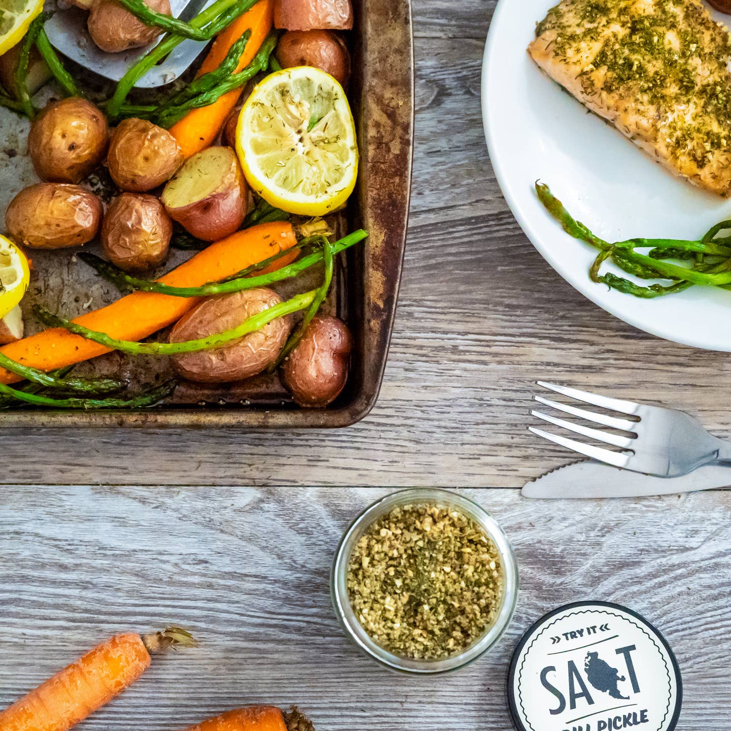 San Juan Island Sea Salt - Dill Pickle Salt