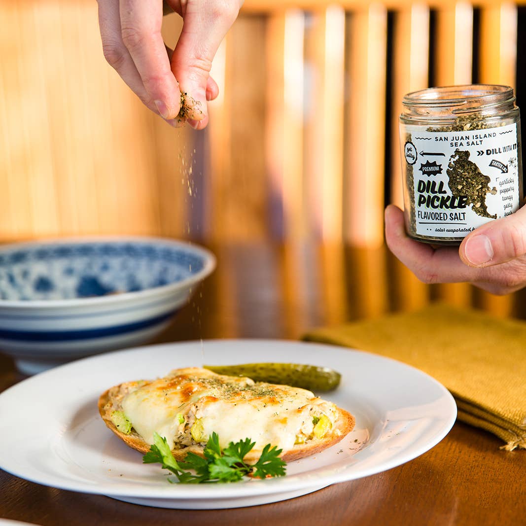 San Juan Island Sea Salt - Dill Pickle Salt