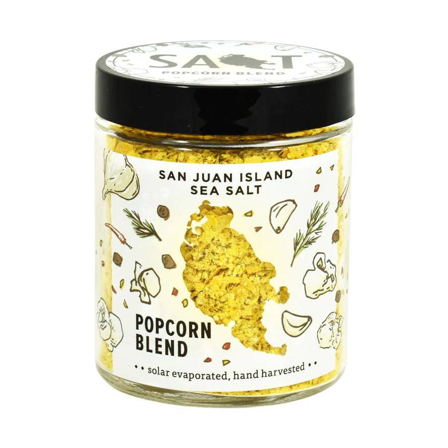 San Juan Island Sea Salt - Popcorn Seasoning Blend