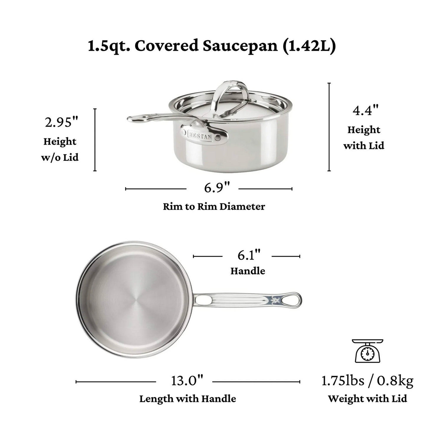 Hestan ProBond Luxe Set: 10 Piece