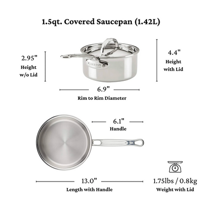 Hestan ProBond Luxe Set: 10 Piece