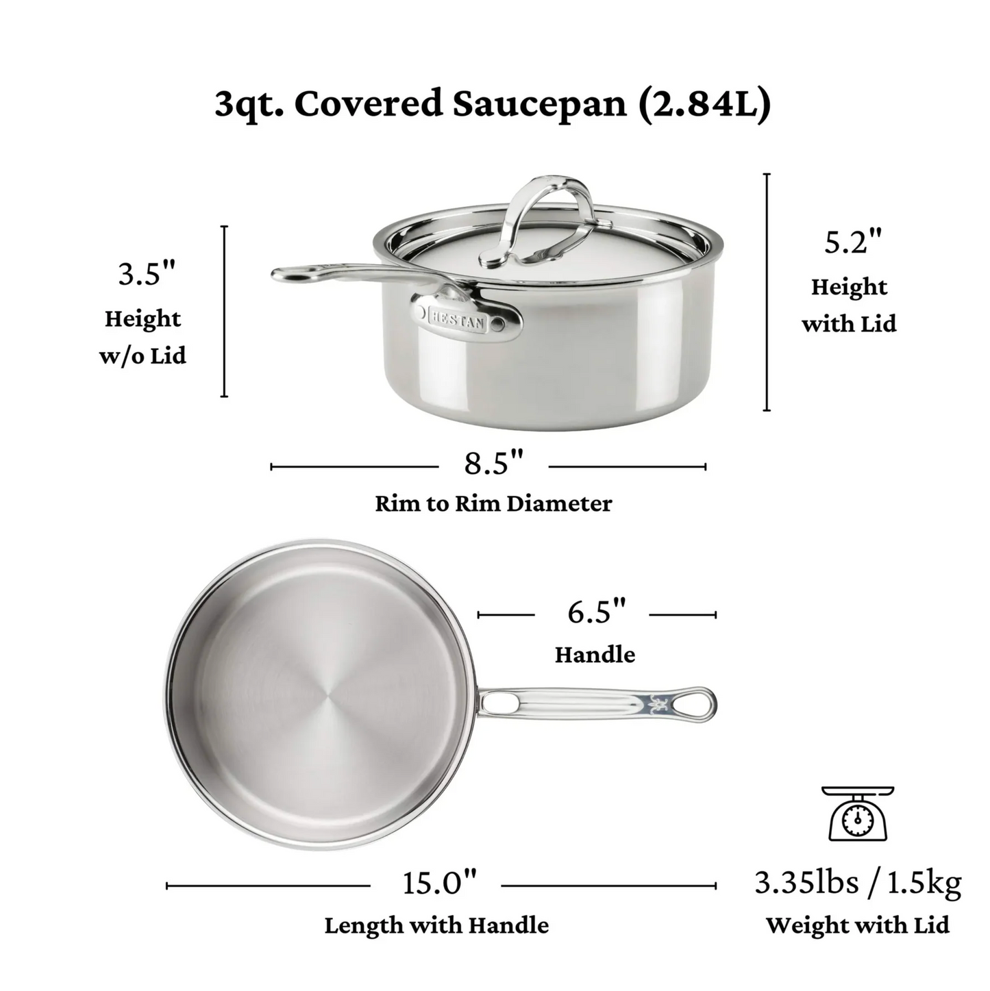 Hestan ProBond Luxe Set: 10 Piece