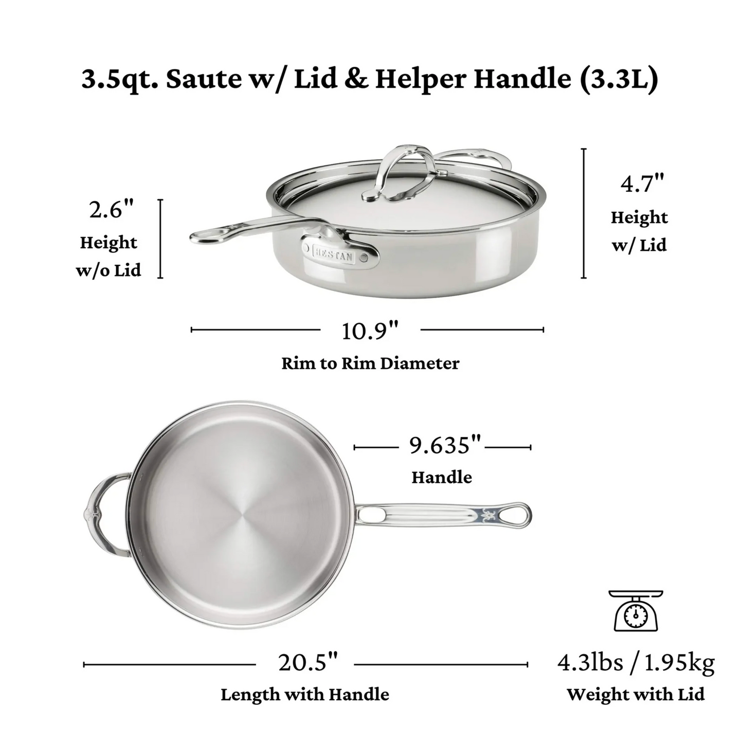 Hestan ProBond Luxe Set: 10 Piece