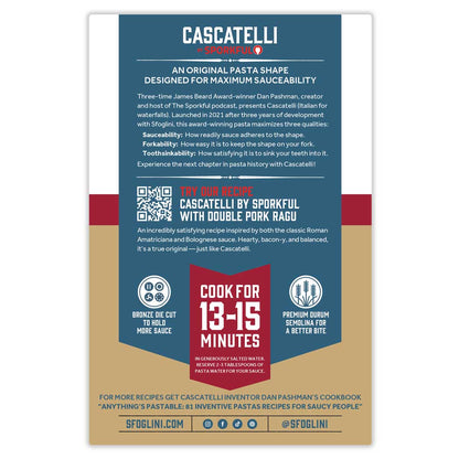 Sfoglini Organic Duram Cascatelli
