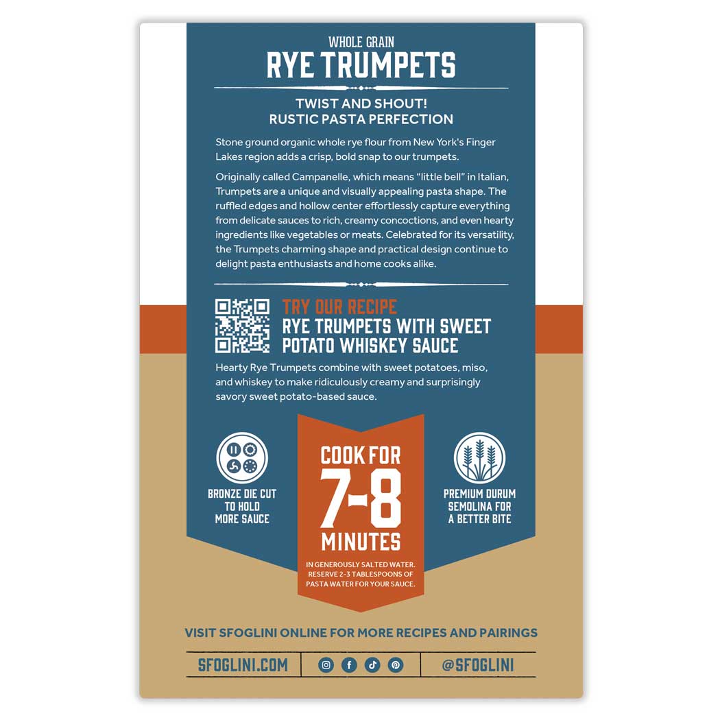 Sfoglini Rye Trumpts