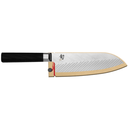 Shun Dual Core Santoku: 7"