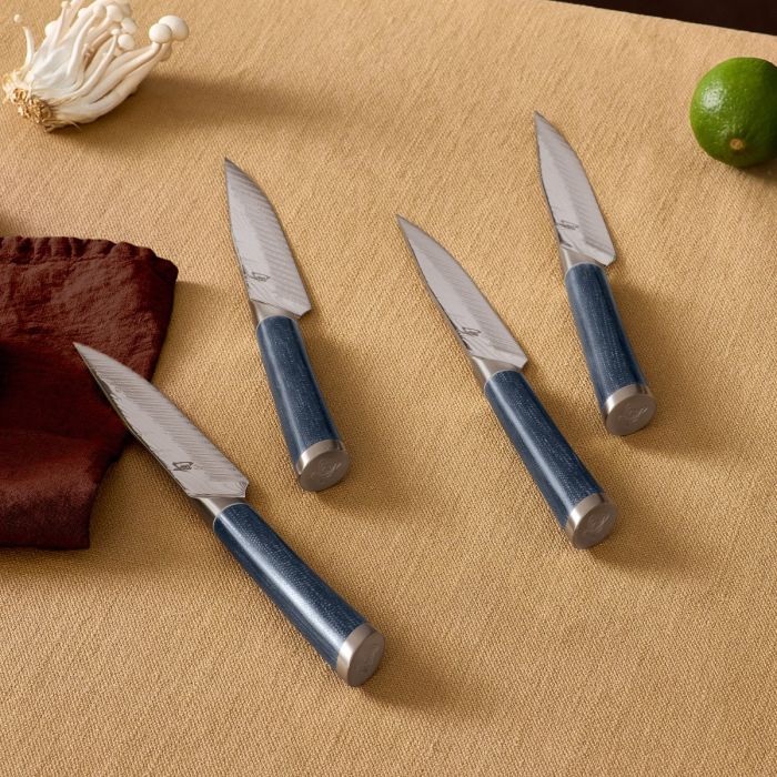 Shun Shiranami Steak Set (4 piece)