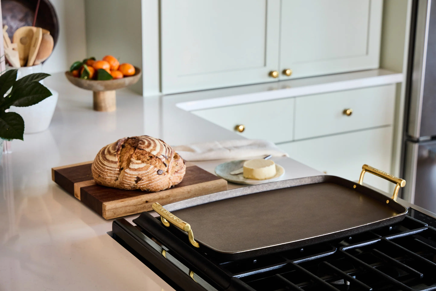Smithey Ironware Double Burner Griddle