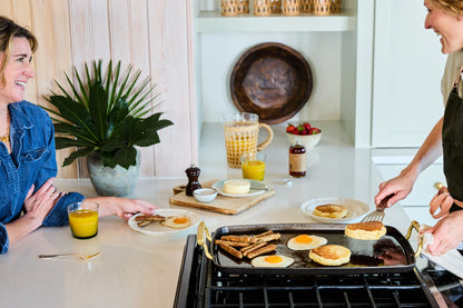 Smithey Ironware Double Burner Griddle