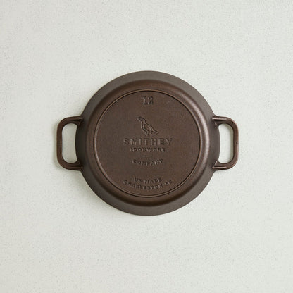 Smithey Ironware Dual Handle Skillet: #12