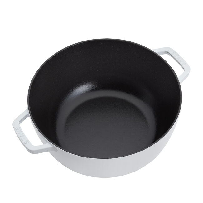 Staub Essential French Oven: 5 QT, White