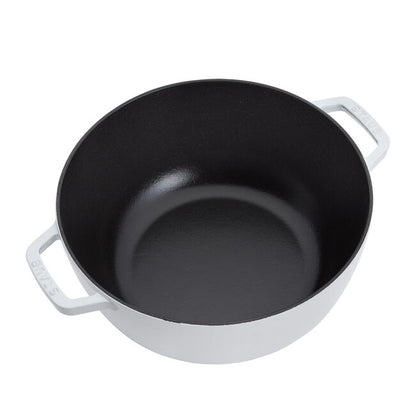 Staub Essential French Oven: 5 QT, White
